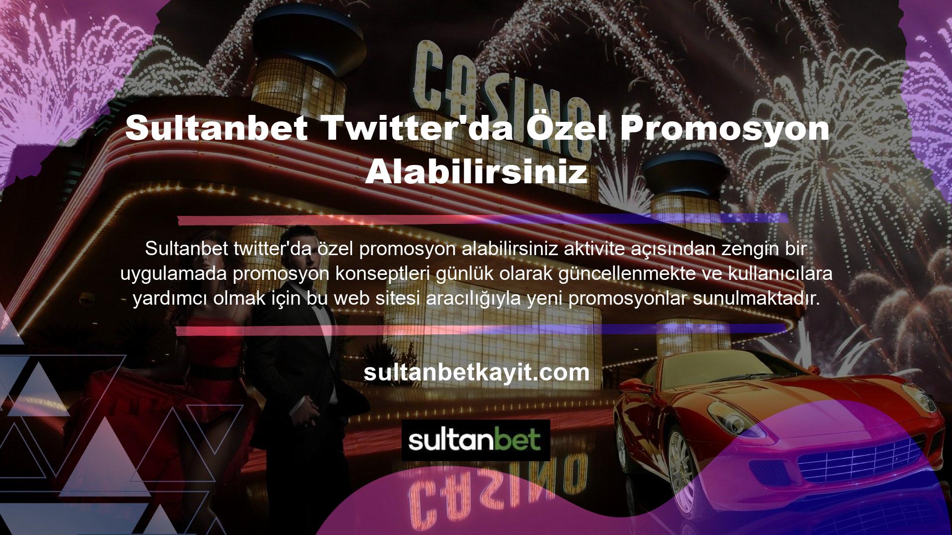 Twitter'da Sultanbet özel teklifler alın