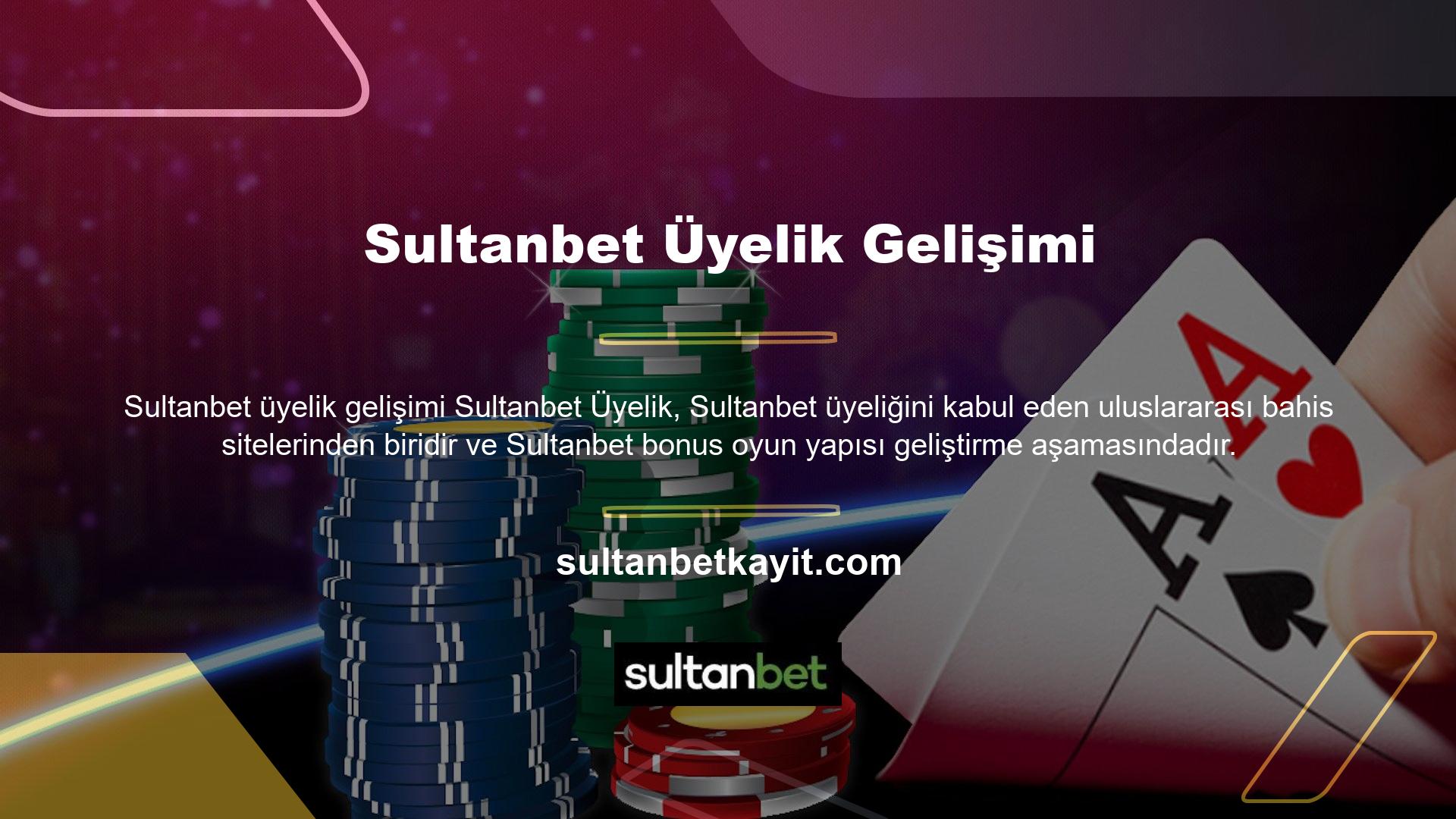 Sultanbet üyeliği, Türkiye'den kullanıcı kabul eden ve üye kazanmaya devam eden oyun yapısı nedeniyle diğer bahis şirketlerinden daha popülerdir