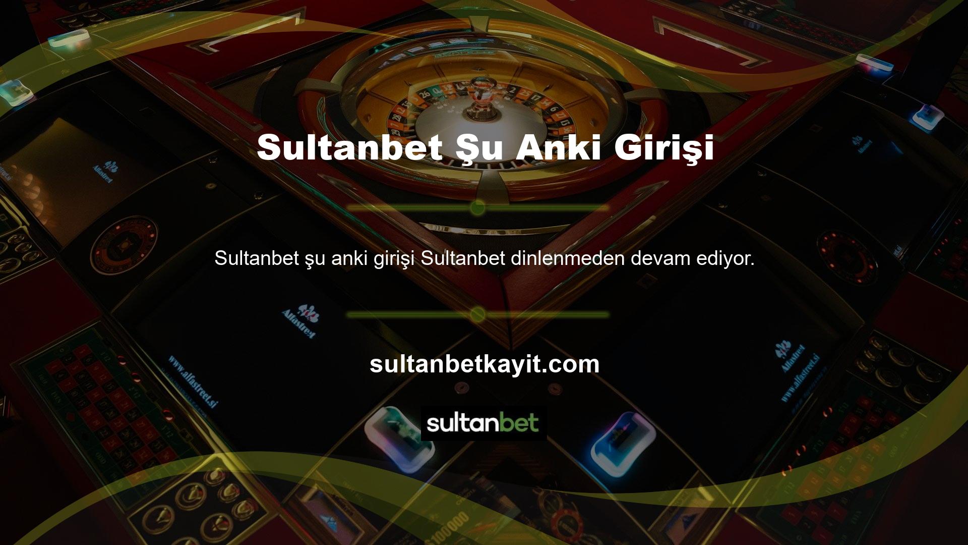İnternet bağlantısı olan herhangi bir kanaldan Sultanbet bahis sitesine erişin ve hayallerinize bir adım daha yaklaşmak için canlı casino ve canlı spor bahislerine devam edin